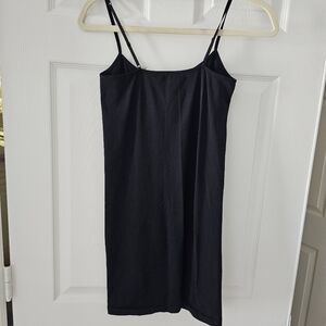 4 for $25 LONG Black Stretchy Spaghetti Strap Tank Top